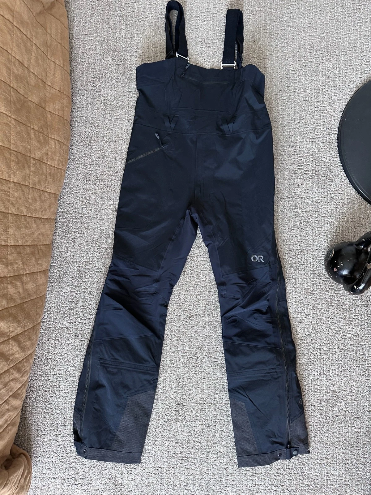 New Mens Outdoor Research Archangel Bibs | Gore Tex Pro Shell | Size Small
