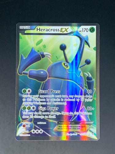 Heracross EX 105/111 - Furious Fists Pokemon Card - NM
