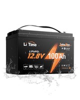 Litime 12V 100Ah Tm Lifepo4 Lithium Batterie Mit 100A Bms Und Low-Temp Schutz