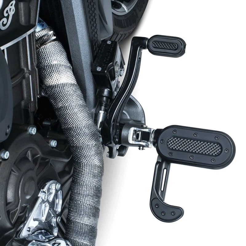 For Indian Chief 14-20 Kuryakyn Heavy Industry Shift & Brake Peg Satin Black — 第 2/4 张图片
