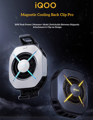 iQOO Magnetic Cooler Back Clip Cooling Fan Pro For vivo X200 Ultra X200s iQOO 13