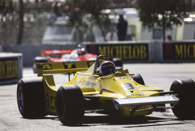 Jan Lammers ATS D4 Ford 1981 F1 Motor Racing Old Photo 23