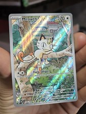 Meowth 106/094 Phantasmal Flames Illustration Rare Pokemon TCG NM