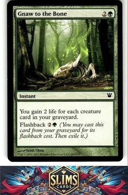 Magic the Gathering MTG Innistrad Gnaw to the Bone #183 Buy 2 Get 1