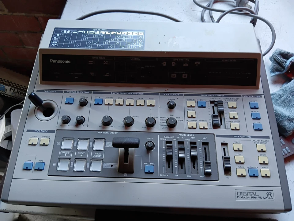 Panasonic WJ-MX12 Audio Video Mixer/Switcher - image 2 of 4