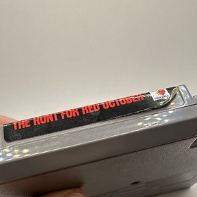 The Hunt for Red October &bull; Nintendo NES Game + Manual & Dust Cover (1991) PAL