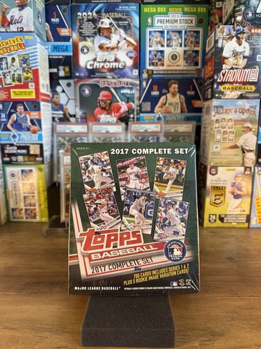 2017 Topps Factory Sealed Set: 5 Card RC Img Var (Judge RC) + MLB Legend Chrome - Foto 1 di 6