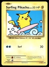 Surfing Pikachu 111/108 Secret Rare Evolutions Pokemon Lightly Played on eBay