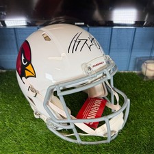JJ Watt Full Size Authentic Cardinals Helmet Beckett COA