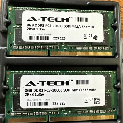SK hynix Elpida Crucial A-Tech DDR3/DDR3L SO-DIMM RAM Lot 8-32GB 2-4 Modules