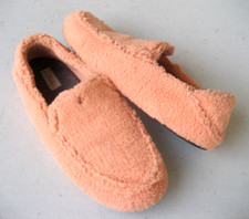 Olukai Women's Nohea Heu Slipper Fuzzy Orange Peach Fleece Size 11