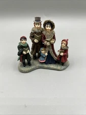Lang and Wise Folk Art Village The Joy Of Christmas Caroling Family
