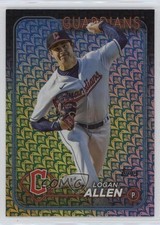 2024 Topps Series 1 Holiday Logan Allen #339 7ba