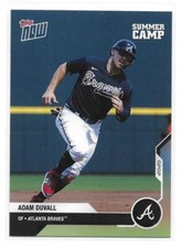 2020 Topps Now Adam Duvall Summer Camp - Wave 1 Card