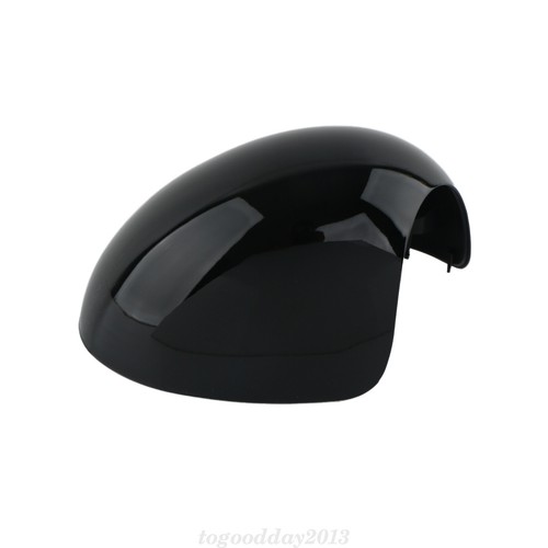 Right Door Mirrors Cover Cap For Mini Cooper R55 R56 R57 R58 R60 R61 Gloss Black - Picture 4 of 11
