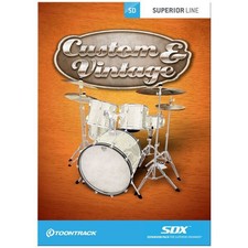 Custom & Vintage Sdx For Toontrack Superior Drummer 3 - Licence Transfer