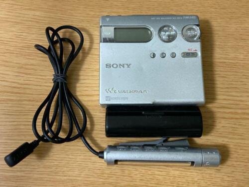 Sony MZ-N910 NetMD Walkman MiniDisc Recorder/Player Silver Japan [Excellent]