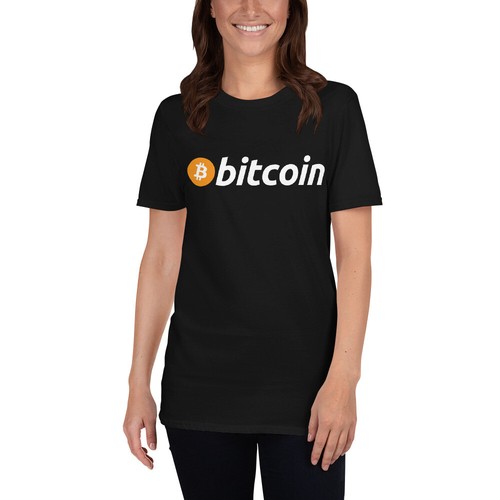 Bitcoin Classic Logo T-shirt crypto trader gift investor trading tee - Picture 3 of 10