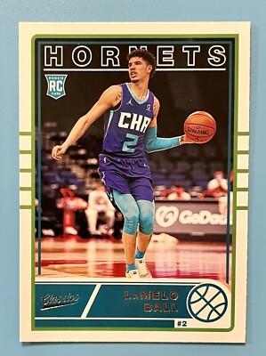 2020-21 PANINI CHRONICLES CLASSICS LAMELO BALL ROOKIE RC #626 CHARLOTTE HORNETS