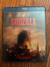 Godzilla - Bluray - NEW - 2015 - Bryan Cranston - Elizabeth Olsen - Garth Edward
