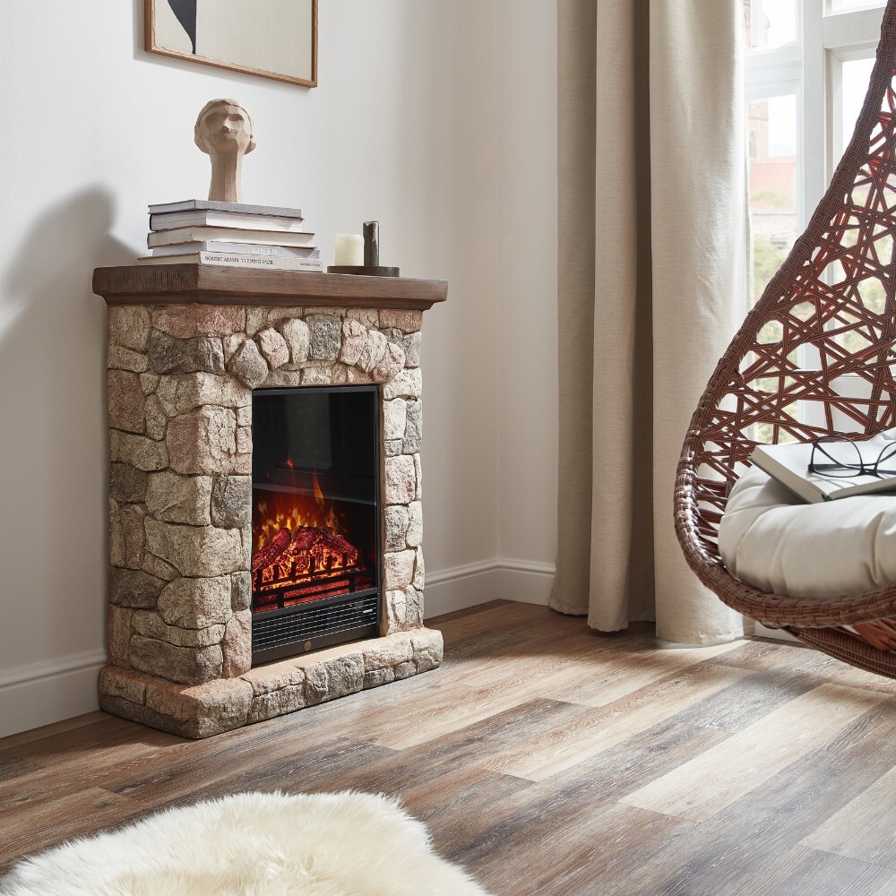 Home Deluxe Chimenea Eléctrica Calefacción Horno Kaminofen Estufa Lumbre de