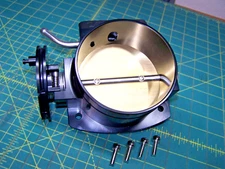 102mm 4 Bolt Aluminum Throttle Body BLACK for LS LS1 LS3 LS6 LSX Engine