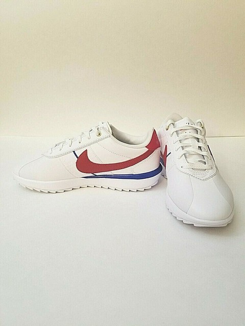 Nike Cortez G Womens Size 6 Golf Shoes CI1670 100 OG White Spikeless | eBay