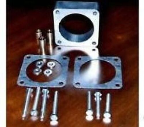 JEEP 62MM WRANGLER TJ THROTTLE BODY SPACER 2.5L 4.0L 1987-2004 YJ XJ WJ - Picture 3 of 5