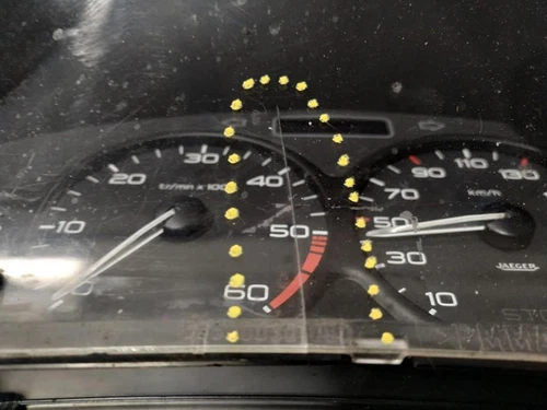 9656696080 Quadro Strumenti per PEUGEOT 206 E-Music 2004 909053 - Foto 2 di 10