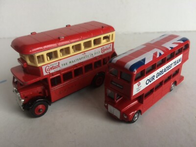 Corgi, Team GB, Our Greatest Team, Olympics + Lledo Red Double Decker