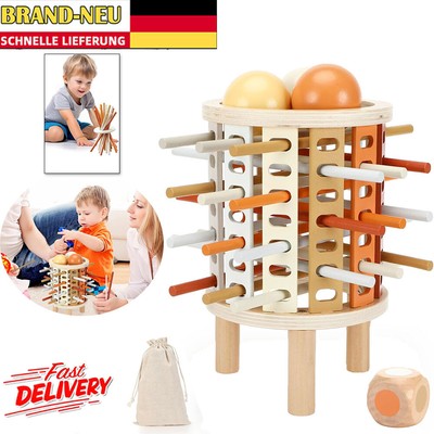 Montessori-Spielzeug Spielständer aus Holz Heimspiele und Spielzeug Interessant