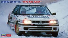 20500 Hasegawa 1/24 Subaru Legacy RS 1993 RAC Rally Plastic Model 20467 Other
