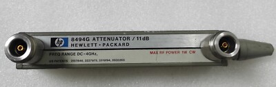 1PC HP 8494G DC-4GHz 11dB 1dB Step Attenuator