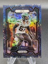 2023 PANINI PRIZM #230 C.J. MOSLEY NAVY CAMO PRIZM /25 NEW YORK JETS 