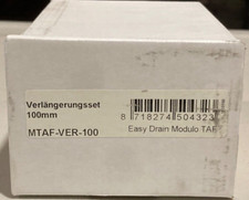 Easy Drain Modulo TAF 100mm MTAF-VER-100 Prolunga scarico doccia NUOVO in scatola