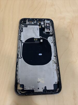 Apple iPhone X Main Back Chassis Black Broken Housing (For Parts
