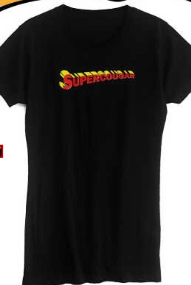 Supercougar T-shirt 100% Egyptian Cotton with Class and Some Sassiness! Novelty  Foto 4 de 4