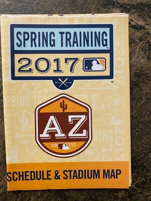 2017 Cactus League Spring Training Pocket Schedule, MLB Network