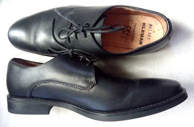 Chaussures Derbies En Cuir Noir Taille 42 Pour Homme - Style élégant - Occasion