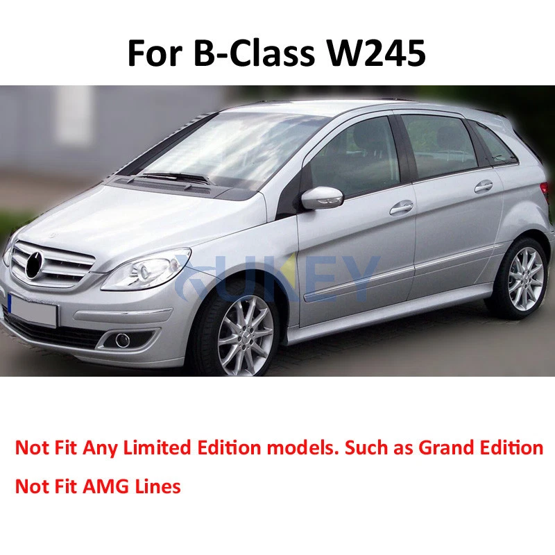 Set Mud Flaps For Mercedes Benz B-Class 2006-2011 W245 Splash Guards B180 B200 - image 4 of 4