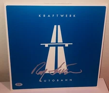 Ralf Hutter Kraftwerk Autobahn Signed Vinyl Record Album LP PSA RARE C