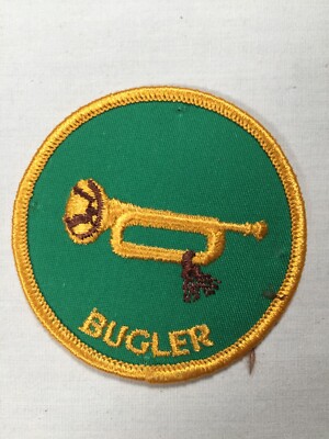 1970's Bugler plastic back BSA Position Patch | eBay