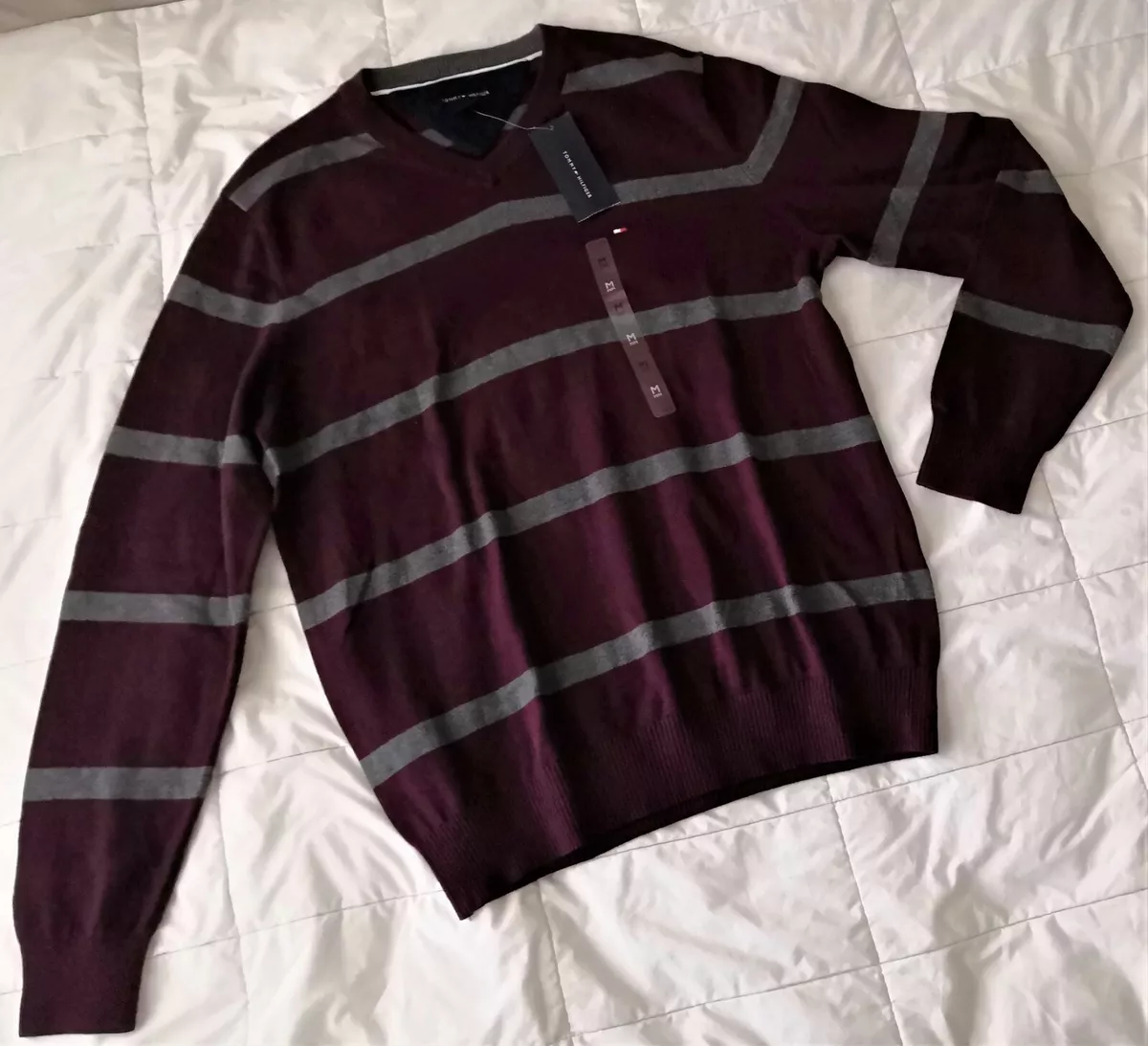 Tommy hilfiger online t shirt bordeaux