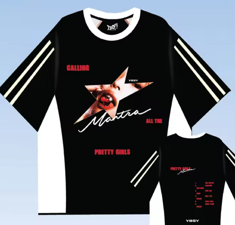 BLACKPINK JENNIE Mantra Baseball Jersey Blink Shirt Perfect