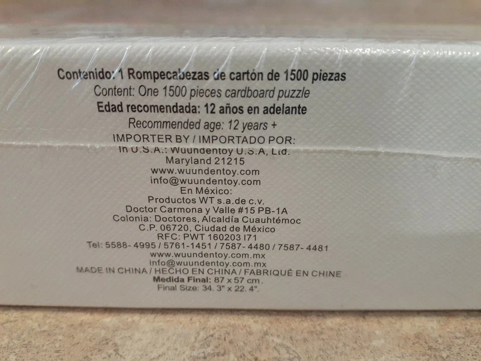 Rompecabezas 1500 Piezas Edición Oro "Miracle Garden, Dubai" por Wuundentoy Foto 4 de 4