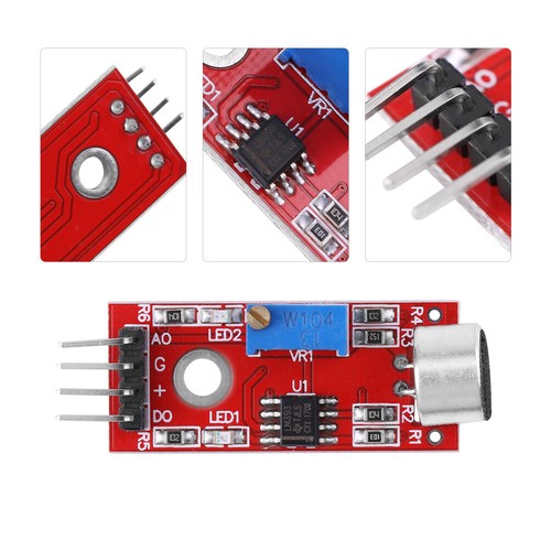 High Sensitivity Microphone Audio Amplifier Board Output 20dB Gain DC3.3V/5V Hot - Afbeelding 6 van 11