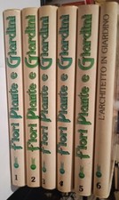 Enciclopedia pratica fiori Piante e Giardini 6 volumi 1981 rizzoli editore