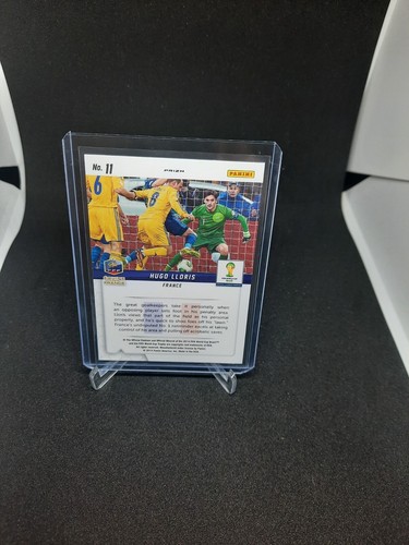 2014 Panini Prizm World Cup Guardians Yellow & Red Pulsar Prizms Hugo Lloris #11 - Picture 2 of 2