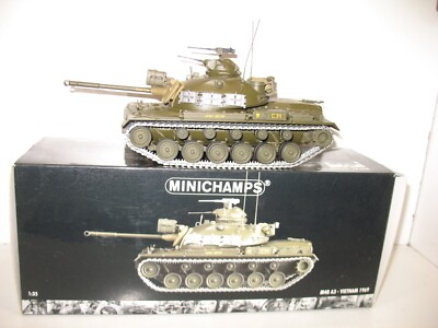 MINICHAMPS 1:35, Large All Metal Heavy Tank, The PATTON Vietnam