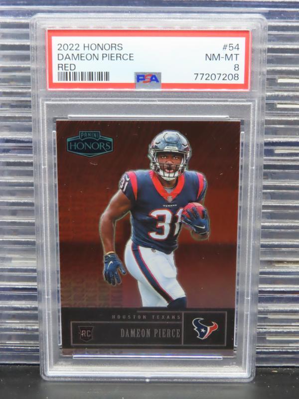 Dameon Pierce Panini Honors #54 Red